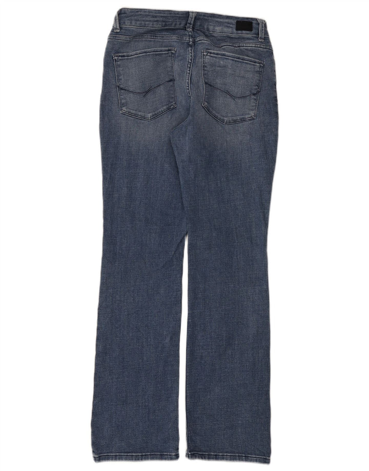 Damskie jeansy Lee Curvy Bootcut US 8 Medium W28 L30 Niebieskie bawełniane
