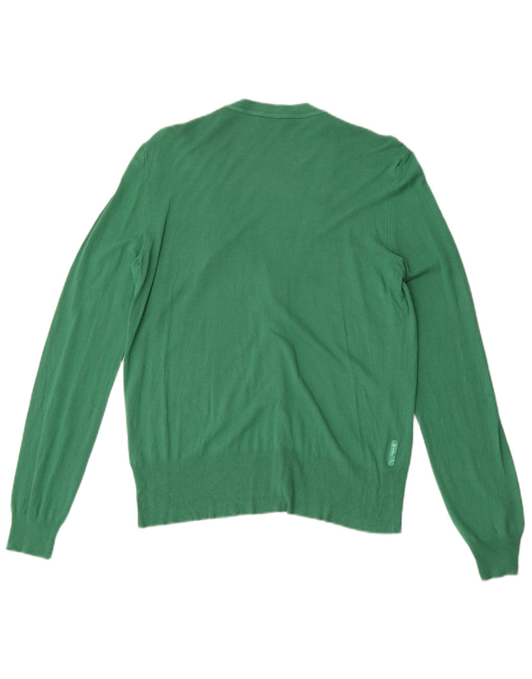 Damski sweter rozpinany Armani Jeans UK 12, średni zielony