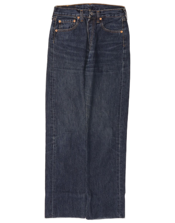Damskie jeansy LEVI'S 501 Straight W27 L28 Granatowe