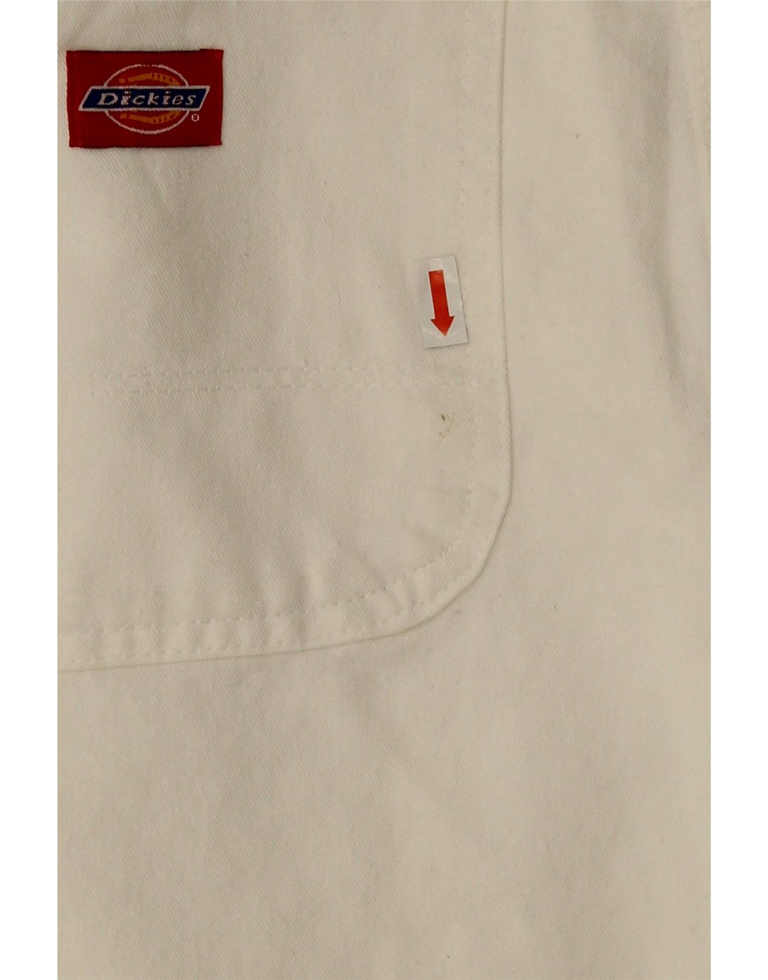 Męskie jeansy cargo proste DICKIES W32 L34 białe
