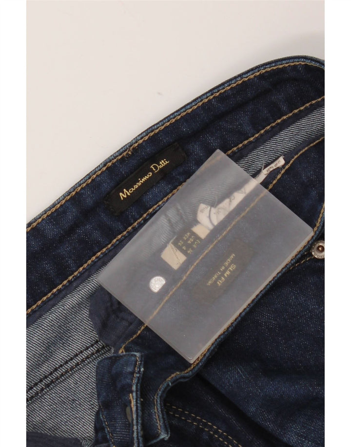 Jeansy damskie Massimo Dutti EU 36 XS W26 L26 Niebieskie