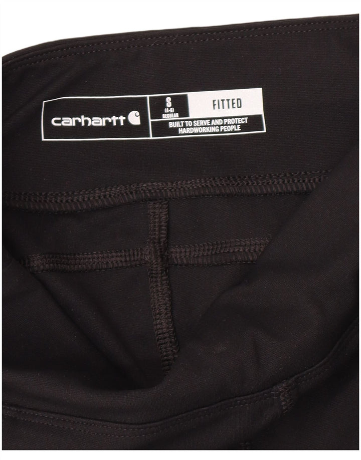 Damskie dopasowane legginsy Carhartt US 4/6, małe czarne