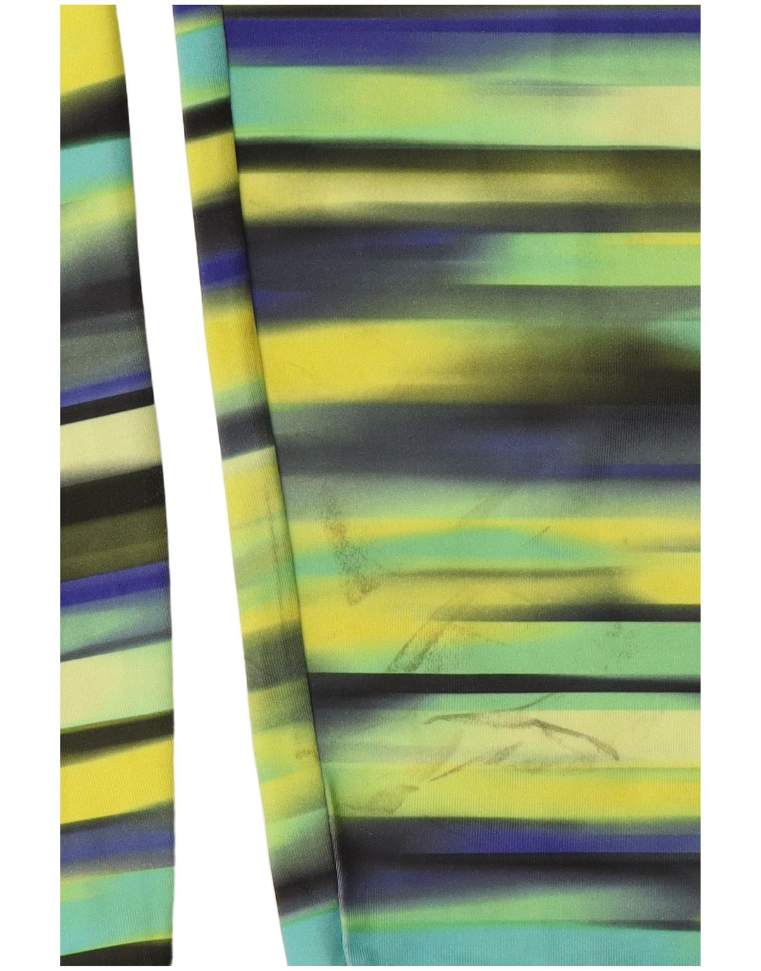 Legginsy ADIDAS Climalite dziewczęce 14-15 lat, poliester w żółte paski