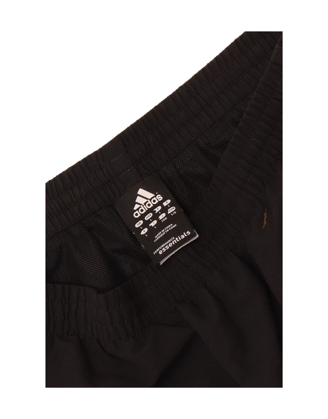 Męskie spodenki sportowe Adidas Climalite, duże, czarne, poliestrowe