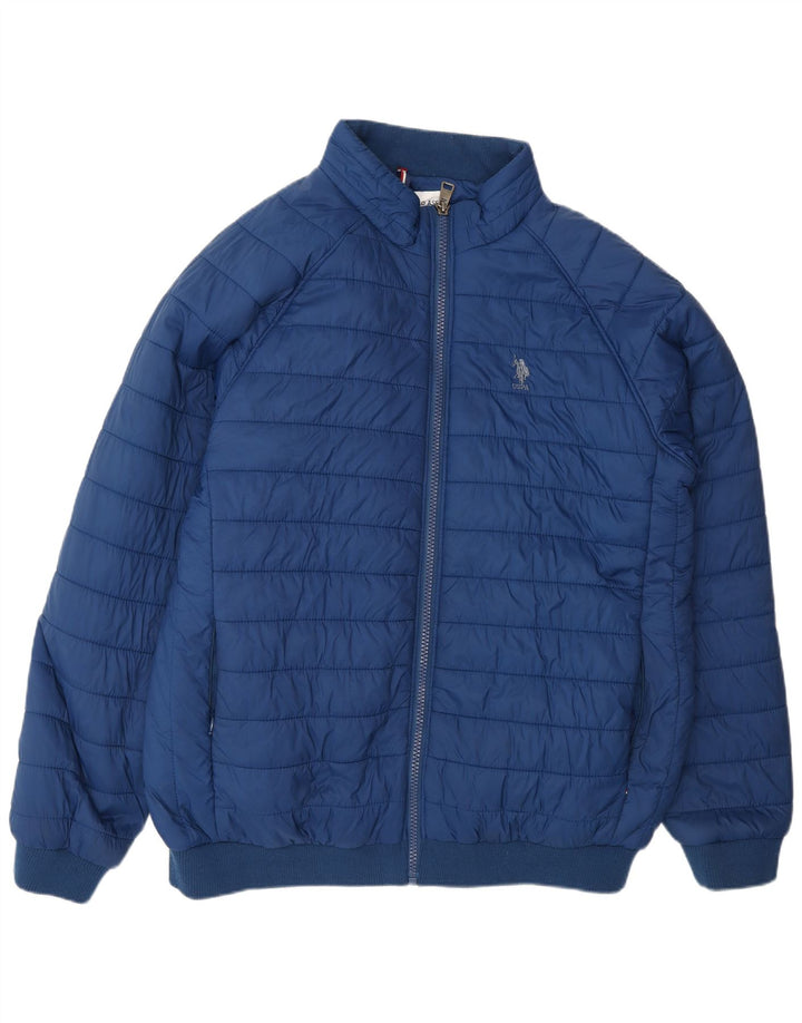 US Polo Assn. Męska ocieplana kurtka UK 42 2XL niebieska