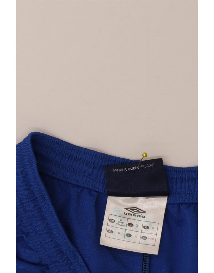 Męskie spodenki sportowe Umbro XL, niebieskie, poliestrowe