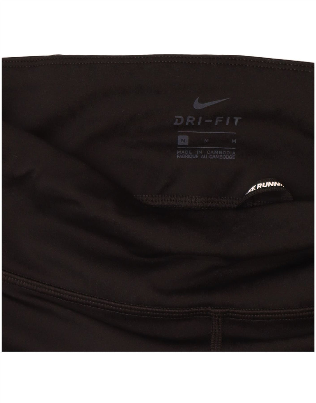 Damskie legginsy Nike Dri Fit Capri UK 12, średnie czarne