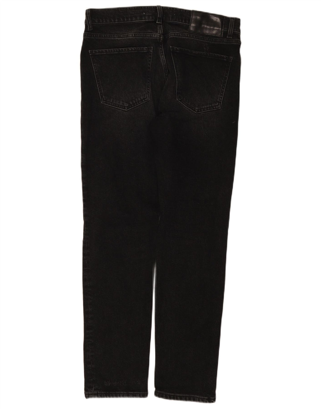 Męskie jeansy slim fit Zara EU 42 Large W32 L30 Czarna bawełna