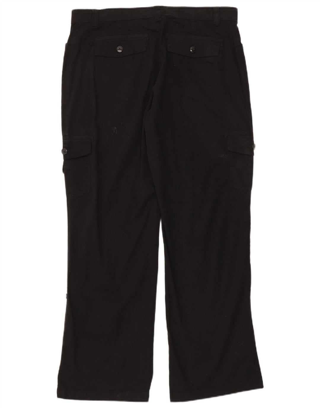 Damskie spodnie cargo Lee ze stretchem i wysokim stanem US 16 XL W36 L32 czarne