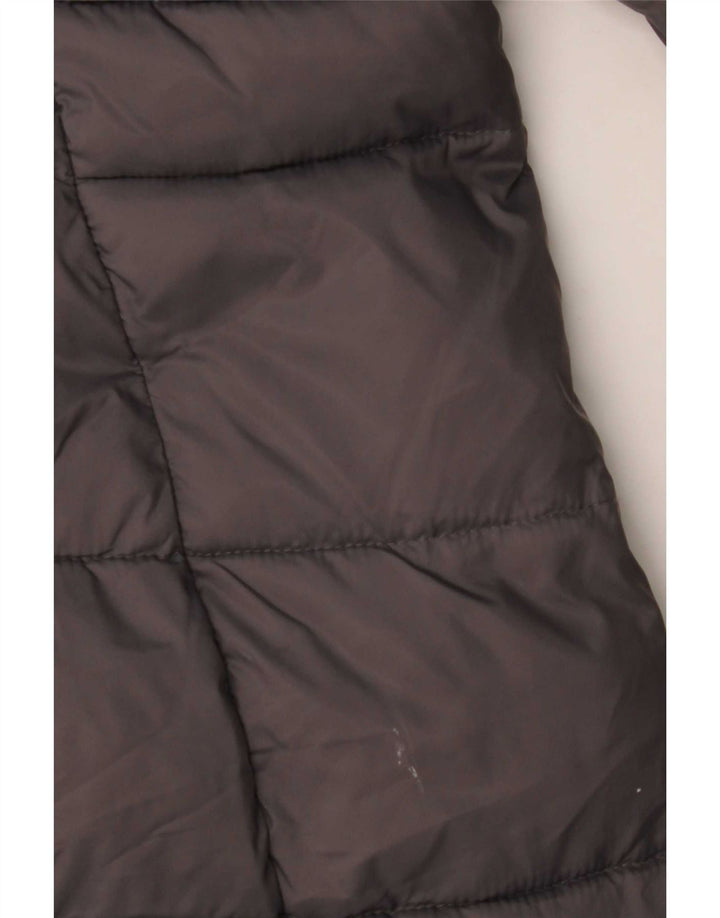 Marks & Spencer Damski płaszcz wyściełany Per Una UK 18 XL Szary poliamid