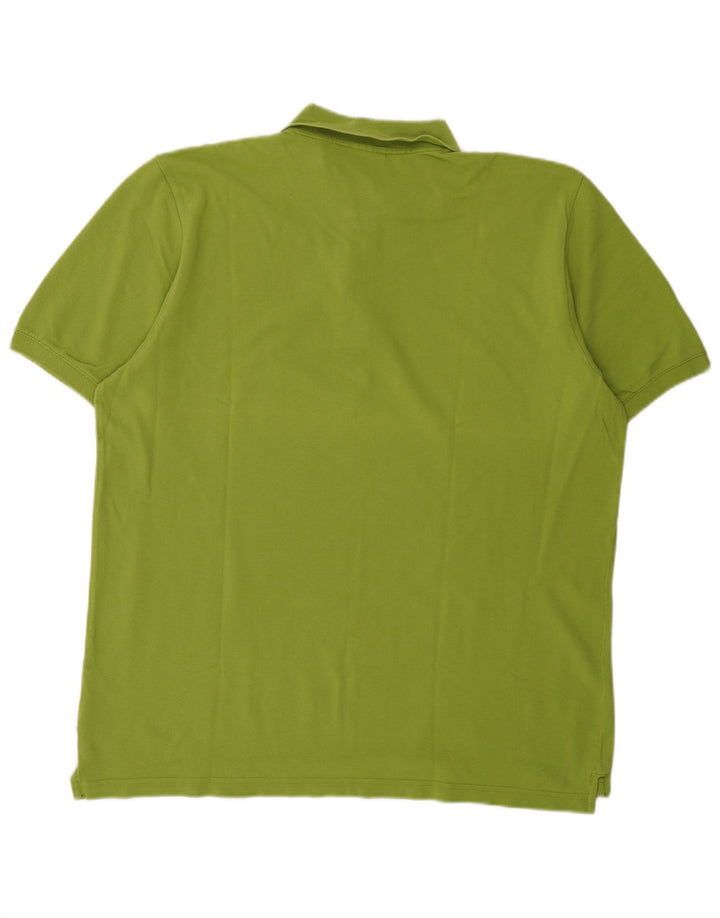 Męska koszulka polo Adidas XL, zielona bawełna