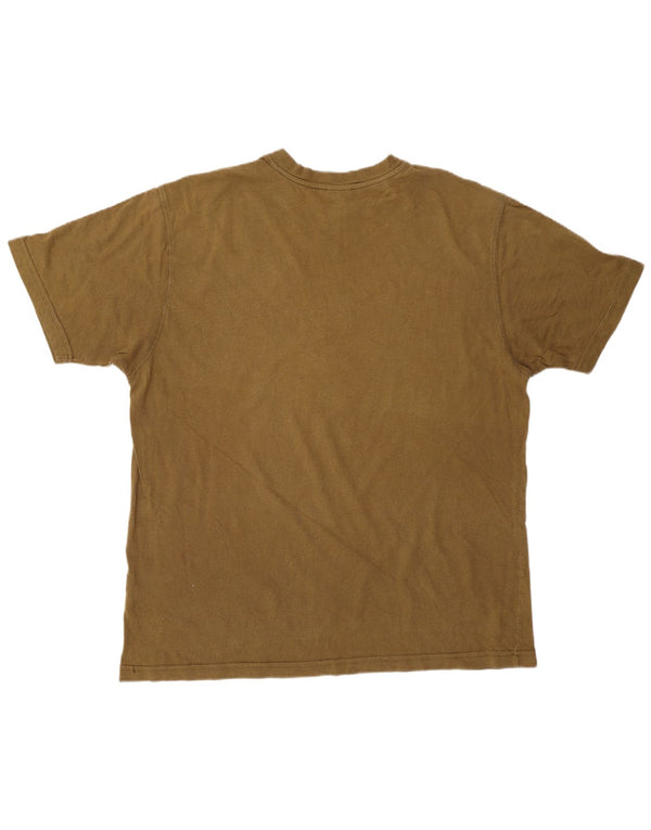 T-shirt męski TIMBERLAND, duży, bawełniany khaki