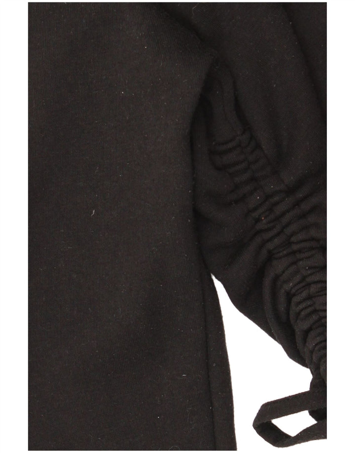 Damski sweter Zara UK 10, mały, czarny poliester