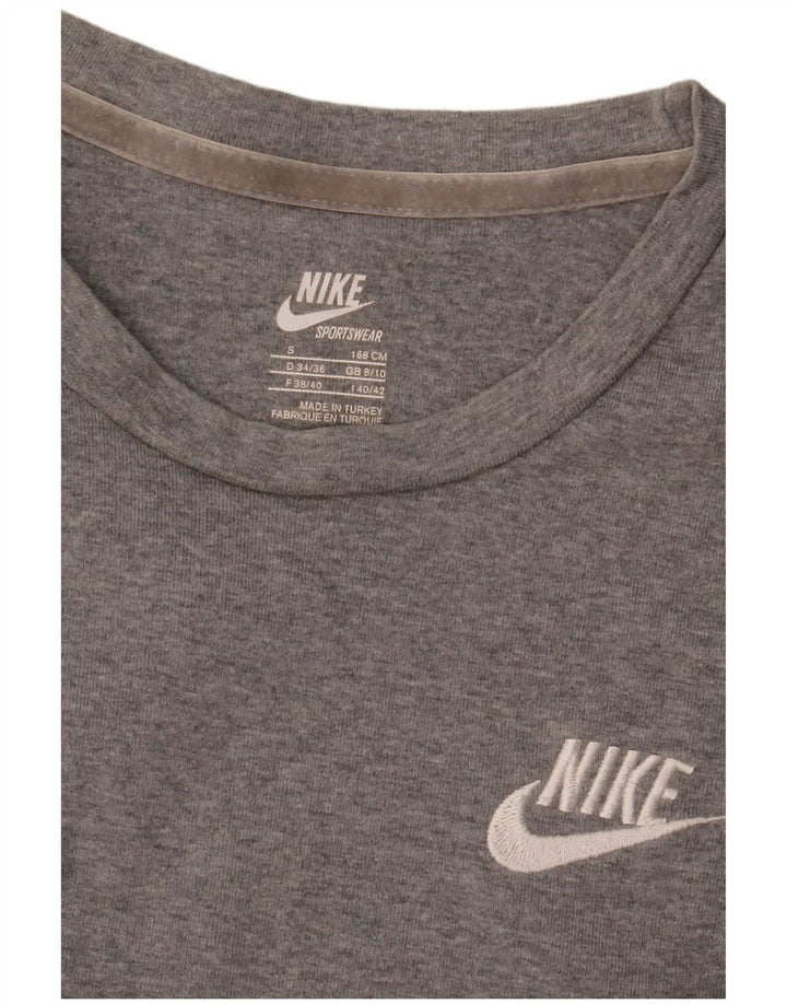 Damska koszulka Nike Top UK 8/10, mała szara