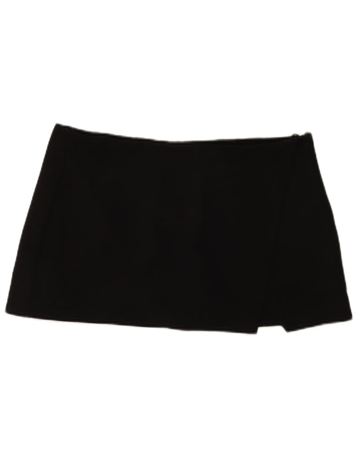 Skort damski Zara UK 18 XL, czarny poliester