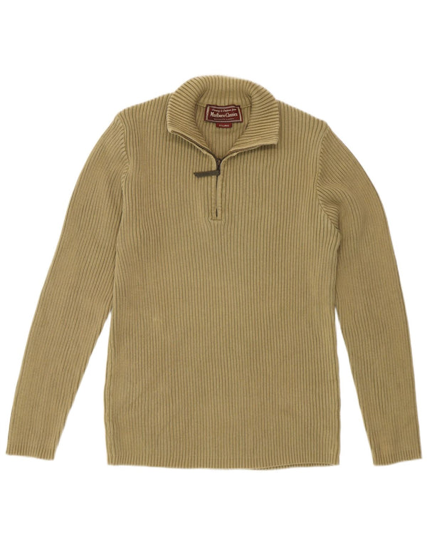 Marlboro Classics Damski sweter z zamkiem błyskawicznym UK 20 2XL Khaki