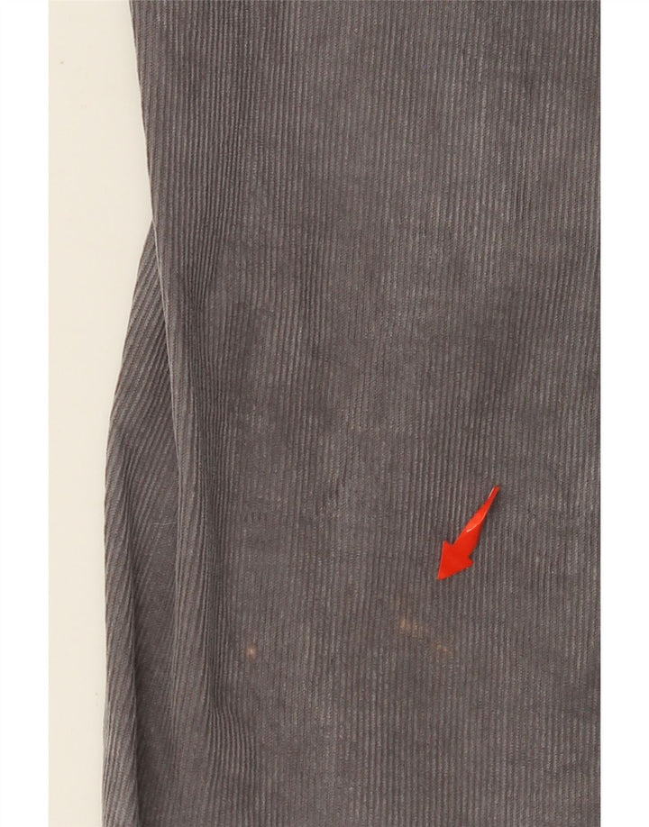 Męskie spodnie sztruksowe WRANGLER Arizona Stretch W36 L32 szare