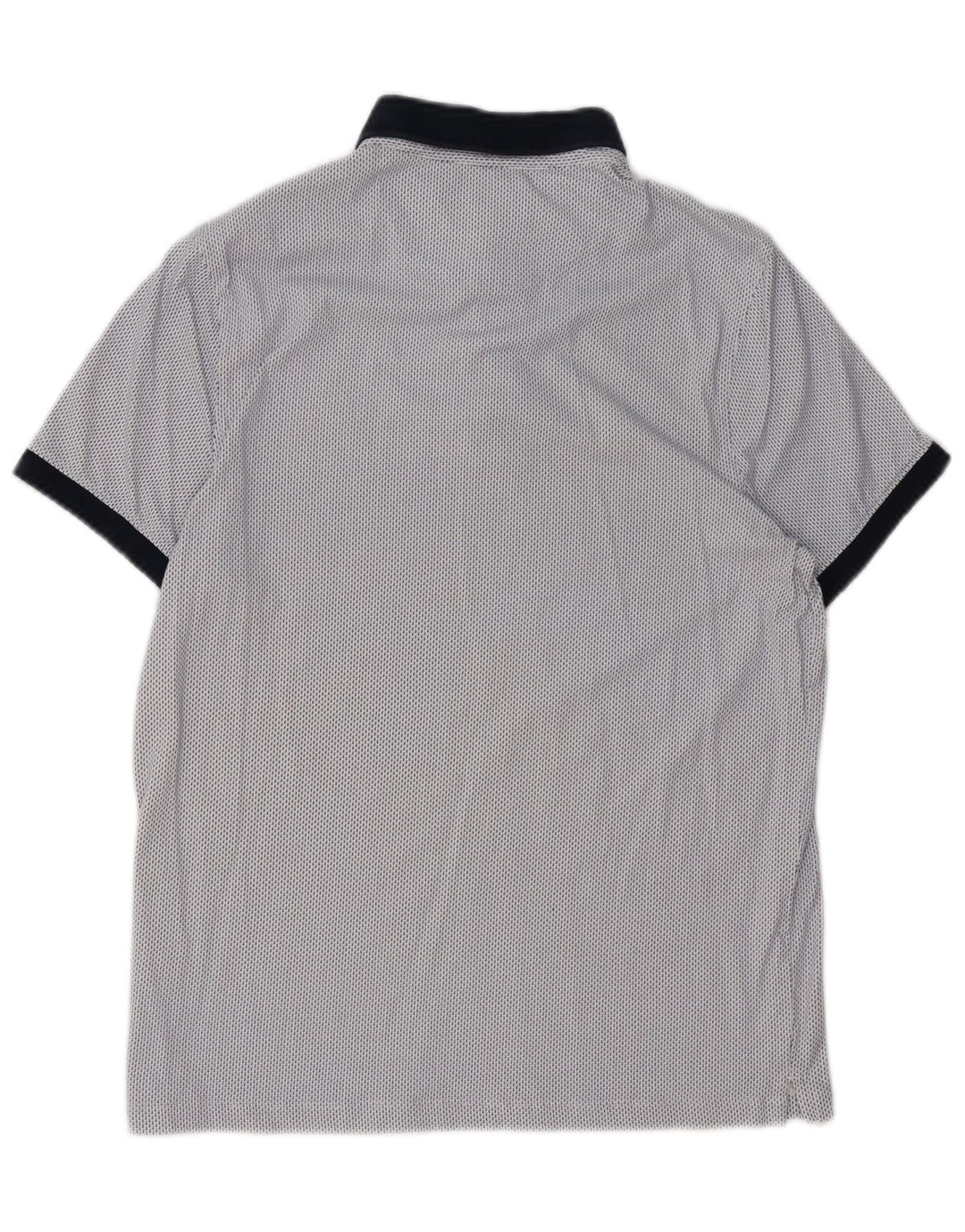 Męska koszulka polo Michael Kors, mała, niebieska, bawełniana w cętki