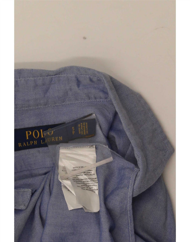 Koszula męska Polo Ralph Lauren, mała, niebieska, bawełniana