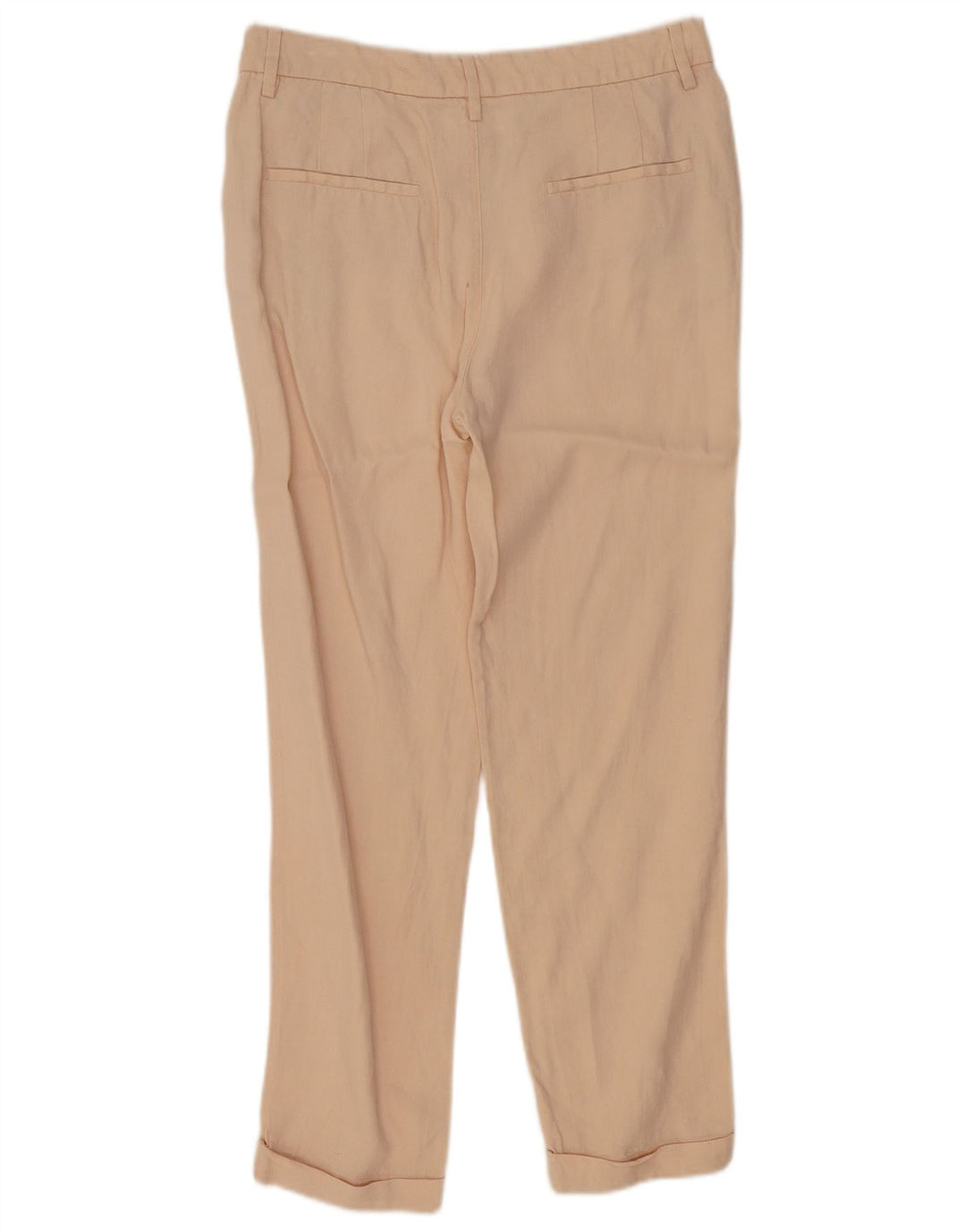 Spodnie damskie Massimo Dutti Straight Chino EU 40 Medium W30 L28 Beżowe