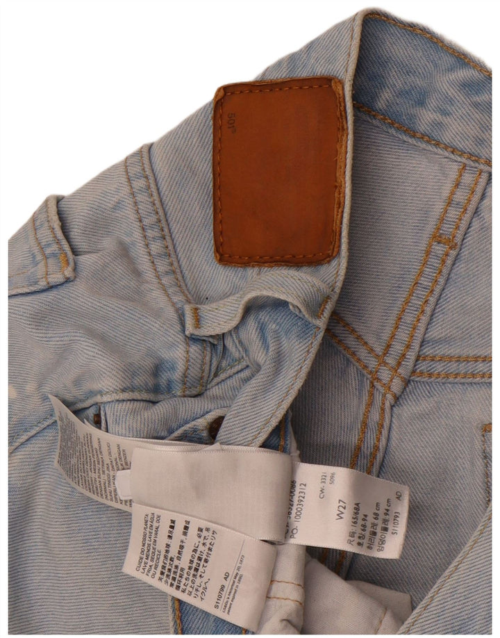 Damskie spodenki jeansowe Levi's 501 W27 Małe, niebieskie, bawełniane