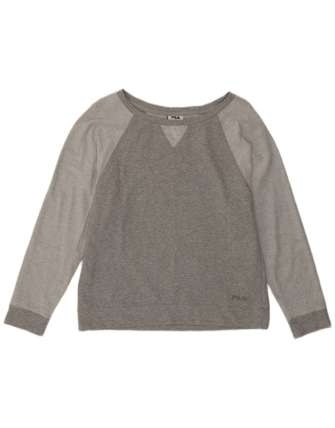 Bluza damska Fila Sweter UK 12 Średni szary, blok kolorów
