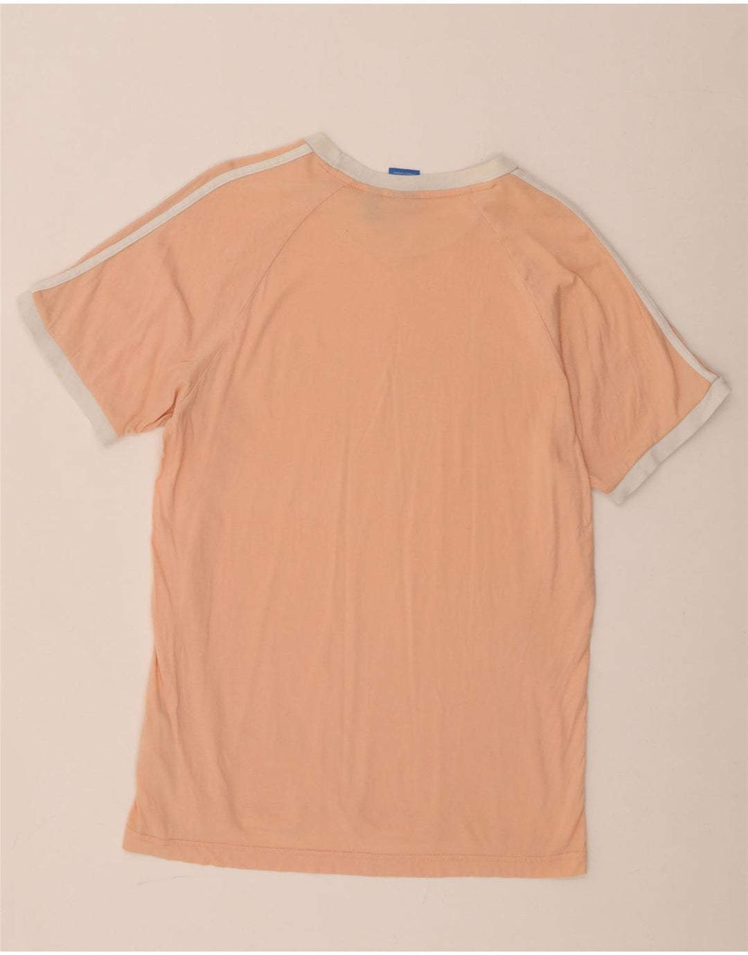 Adidas Męski T-Shirt Top Duży Różowy Bawełniany