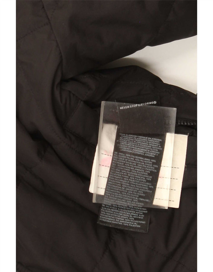 Dwustronna ocieplana kurtka dziewczęca The North Face na 11-12 lat, duża, czarna