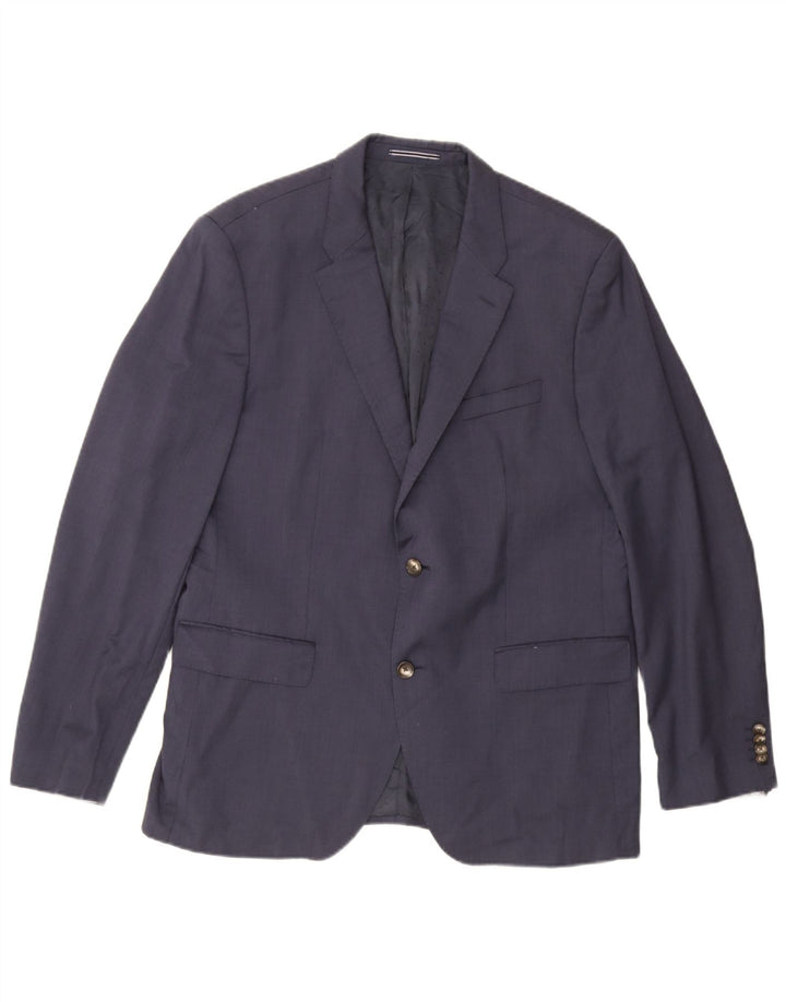 Męska marynarka Tommy Hilfiger zapinana na 2 guziki IT 54 2XL granatowa