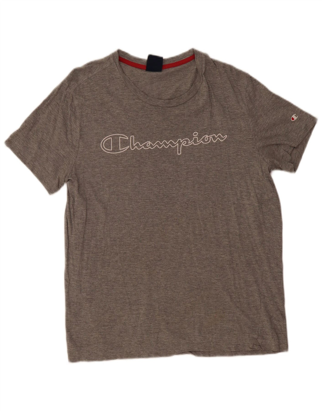 Męski T-shirt Champion z grafiką, średni szary