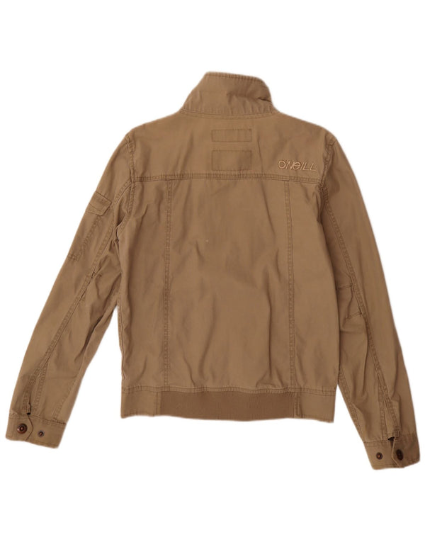 Męska kurtka bomberka O'NEILL UK 36 Small, beżowa, bawełniana