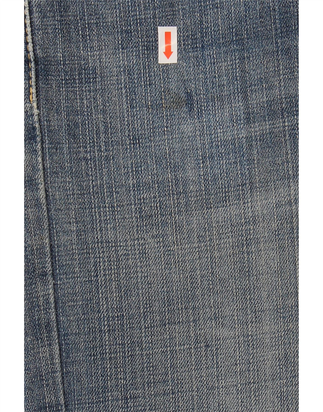 Męskie jeansy Levi's 505 o regularnym kroju W38 L32 Niebieska bawełna