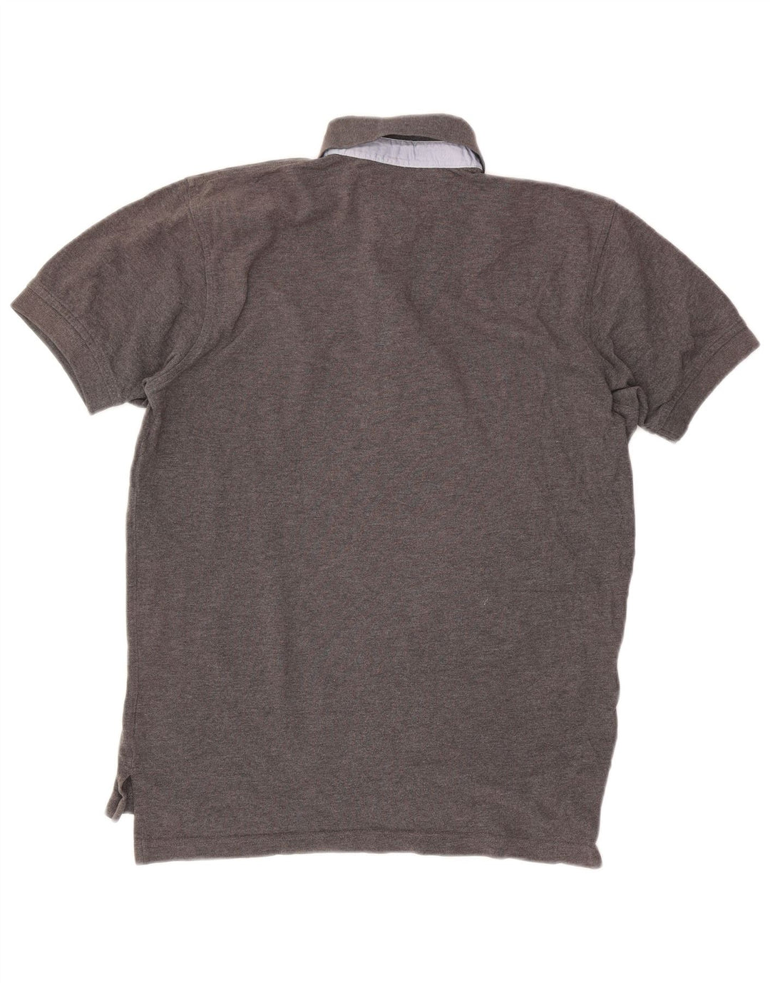 Męska koszulka polo Tommy Hilfiger, mała, szara, bawełniana