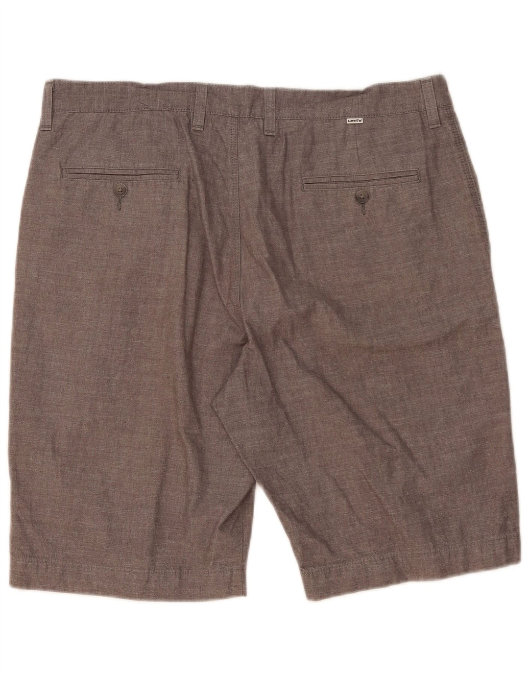 Męskie spodenki chino Levi's W36, duże, szare, bawełniane