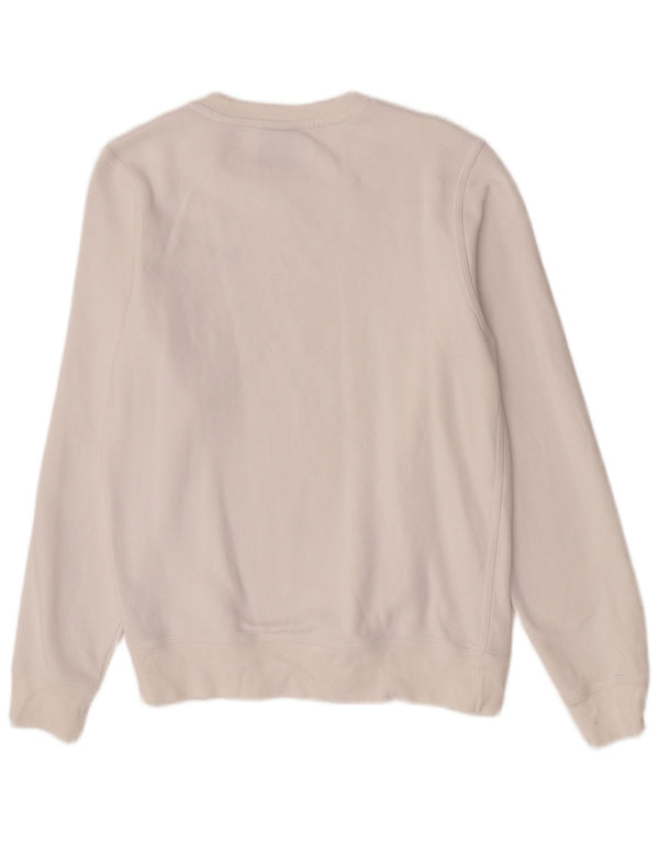 Damska bluza dresowa Nike UK 10, mała, biała, bawełniana