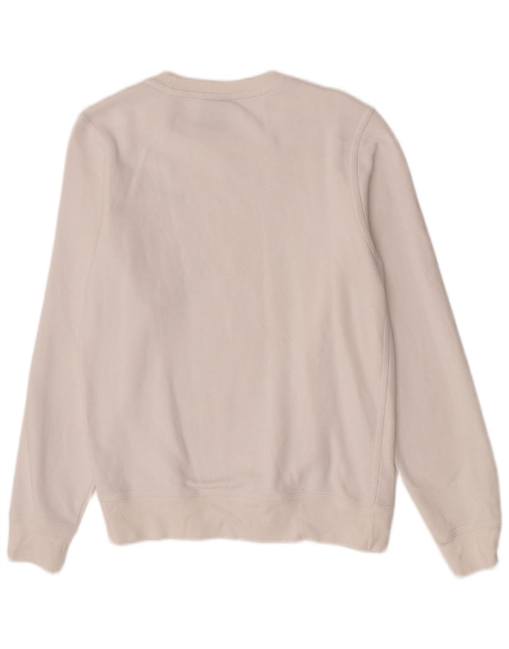 Damska bluza dresowa Nike UK 10, mała, biała, bawełniana
