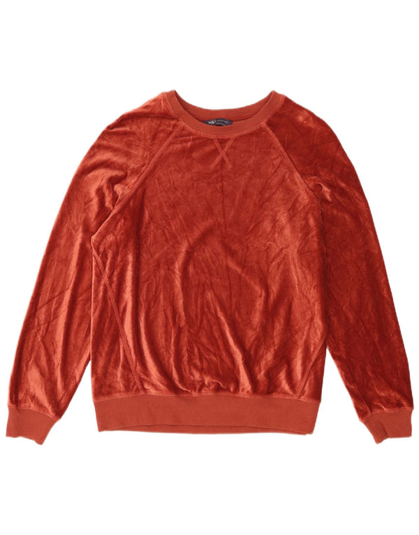 Marks & Spencer Damska bluza sztruksowa, UK 12, średni brąz