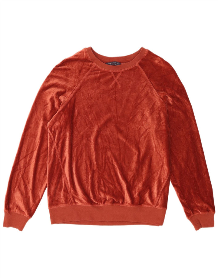Marks & Spencer Damska bluza sztruksowa, UK 12, średni brąz