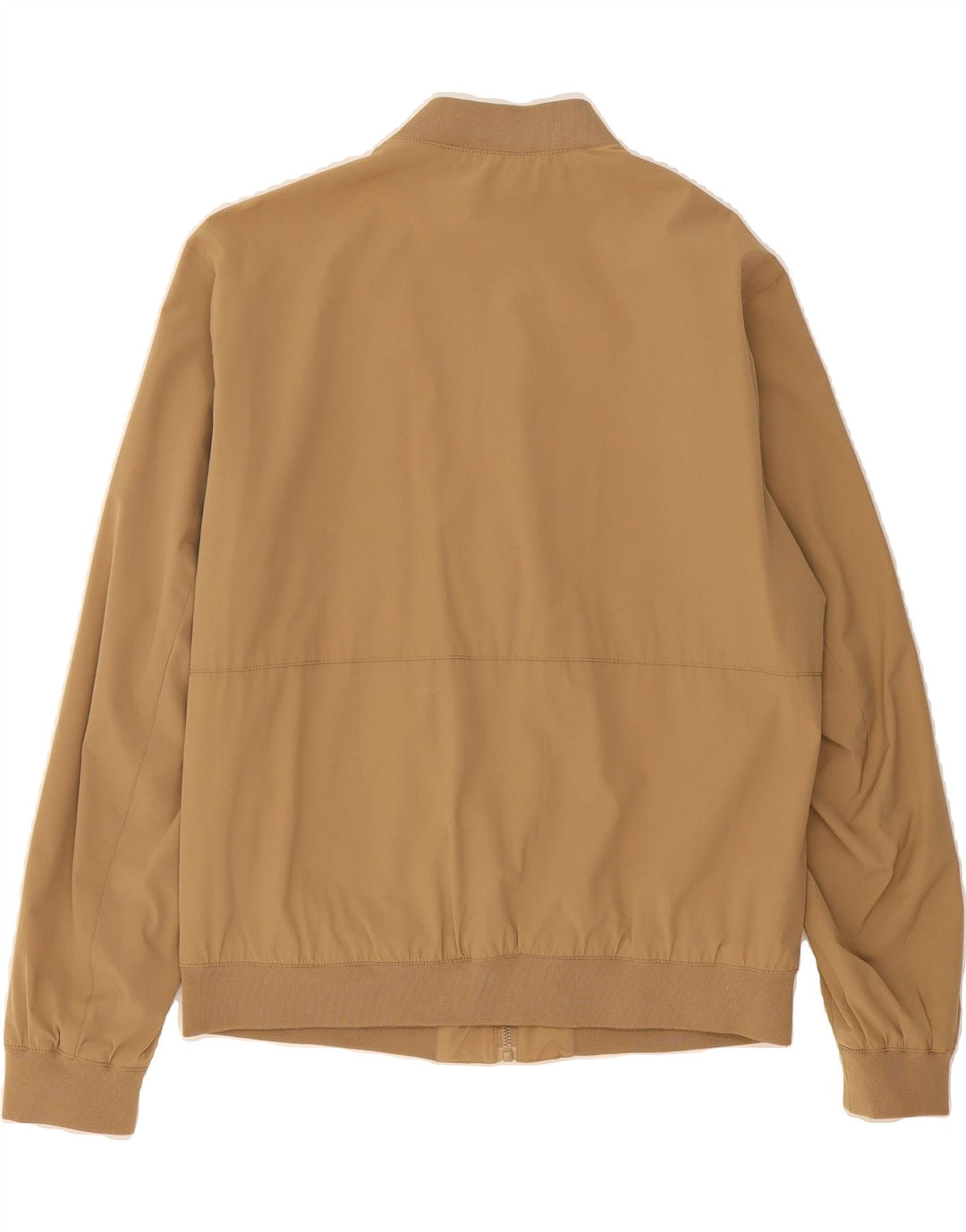 ZARA Mens Tracksuit Top Jacket Large Brown Polyester Vintage Zara and Second-Hand Zara from Messina Hembry 