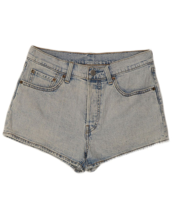 Damskie spodenki jeansowe Levi's 501 W27 Małe, niebieskie, bawełniane