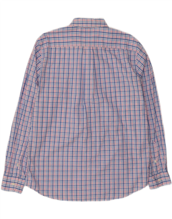 DOCKERS Mens Shirt Large Blue Check Cotton Vintage Dockers and Second-Hand Dockers from Messina Hembry 