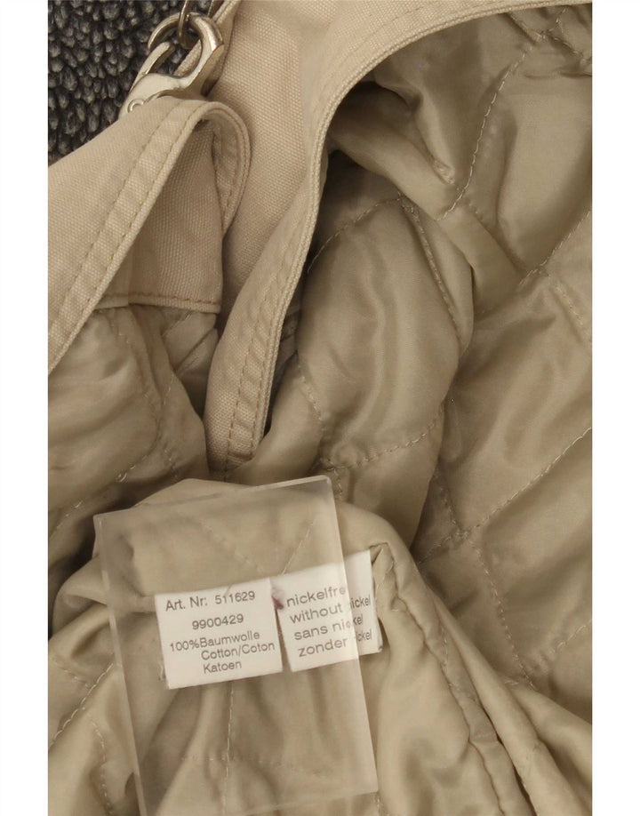 Vintage męska kurtka marynarska UK 46 3XL beżowa bawełna