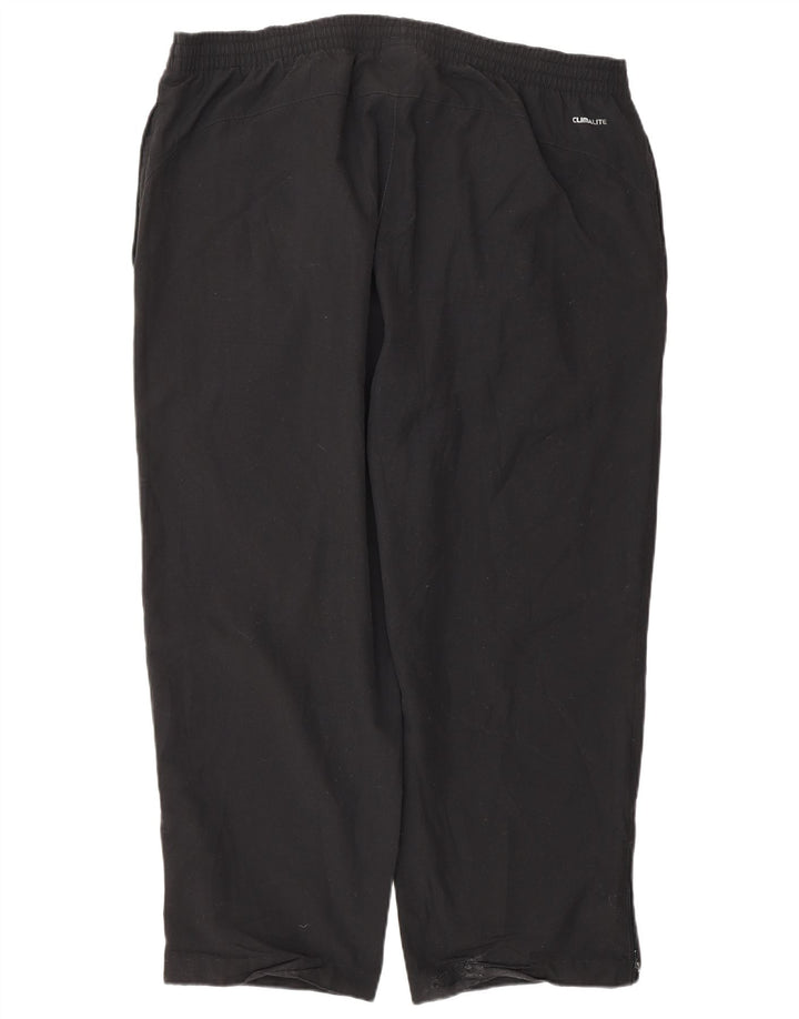 Męskie spodnie dresowe Adidas Climalite XL, czarne, poliestrowe