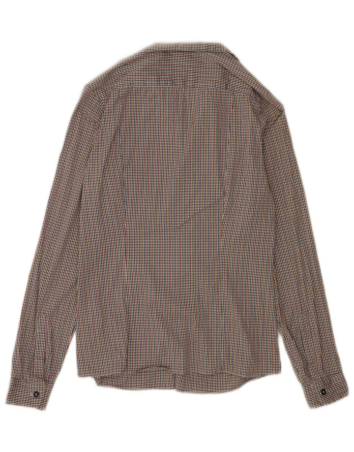 Damska bluzka z falbanką Trussardi Jeans, UK 6 XS, wielokolorowa