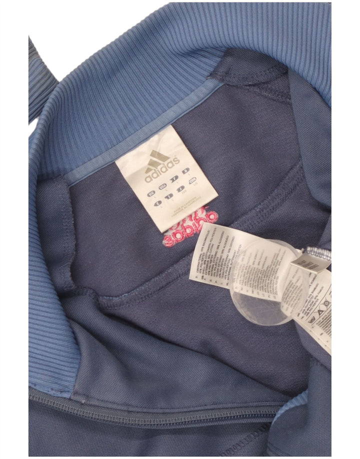 Adidas Męska bluza dresowa, duża, bawełniana w granatowe paski