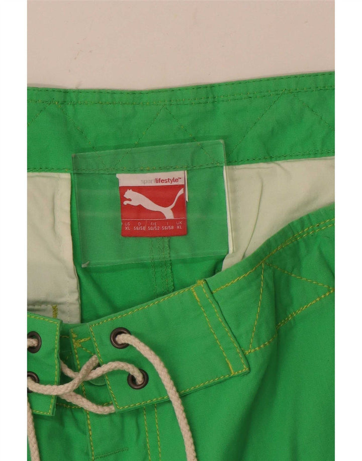 Męskie spodenki kąpielowe Puma Graphic XL zielone