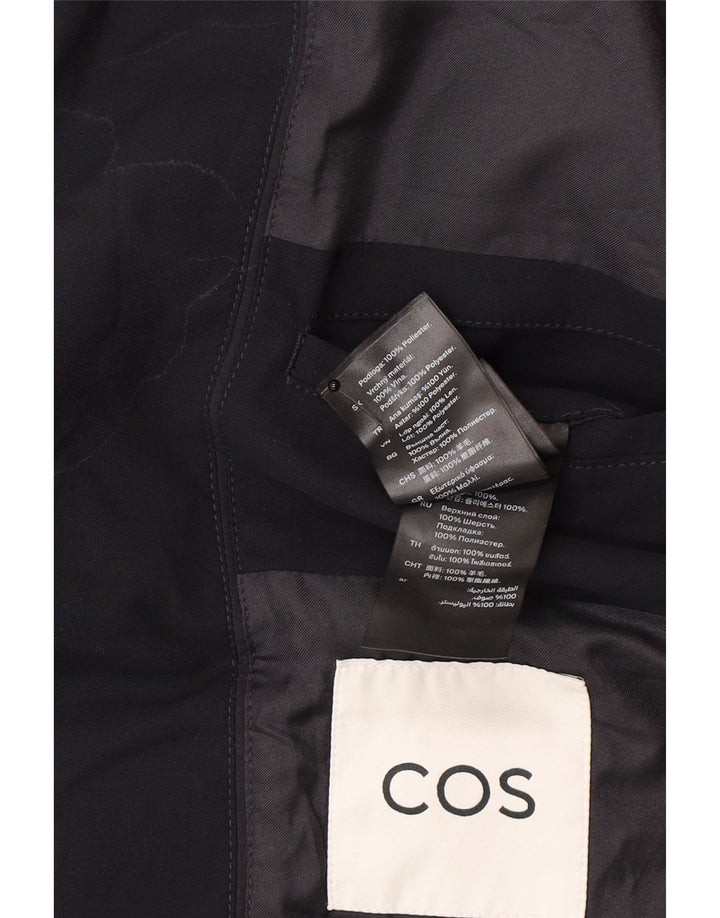 Cos Męska marynarka zapinana na 2 guziki EU 46 Mała granatowa wełna