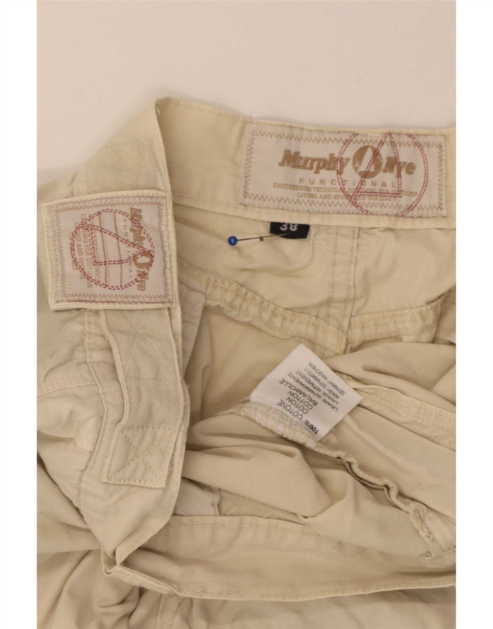 Męskie szorty cargo Murphy & Nye W38 XL, beżowa bawełna