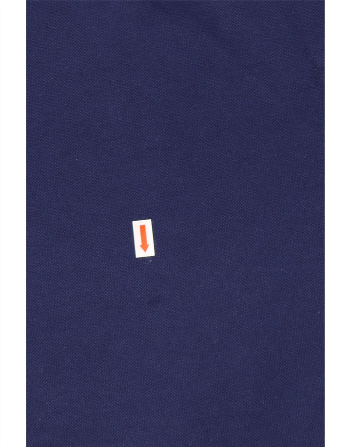 Męski T-shirt NIKE Dri Fit Slim Fit Top XL, niebieska bawełna