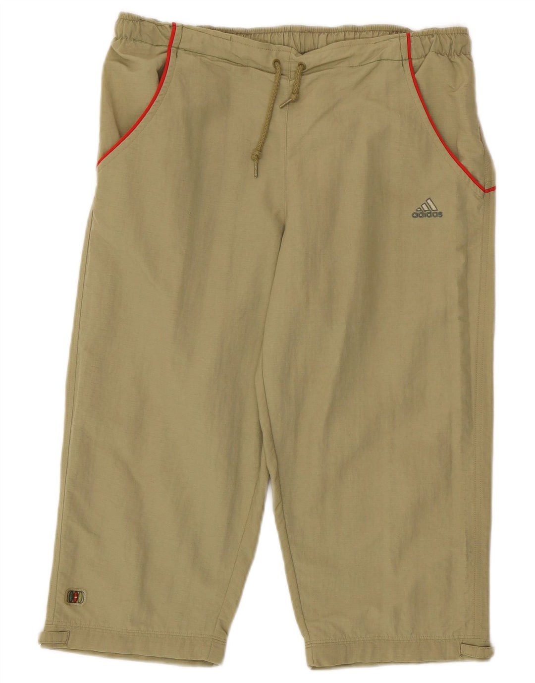 Chłopięce spodnie dresowe ADIDAS Capri 15-16 lat Zielony poliamid